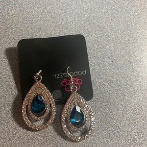 Blue earrings